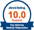 Avvo Rating 10 Superb